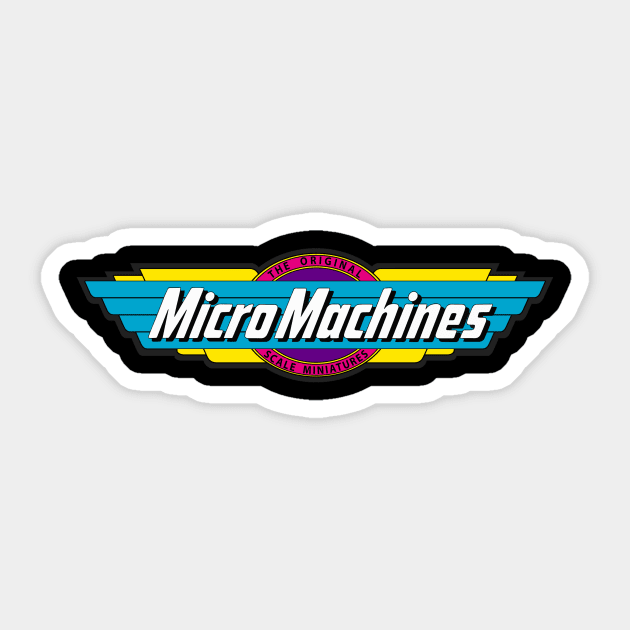 Micro Machines Sticker by SNEShirts